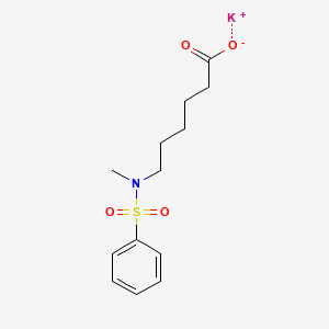 Potassium 6-(methyl(phenylsulphonyl)amino)hexanoate