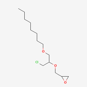 [[1-(Chloromethyl)-2-(octyloxy)ethoxy]methyl]oxirane