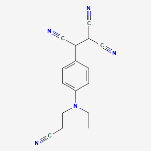 (4-((2-Cyanoethyl)ethylamino)phenyl)ethylenetricarbonitrile