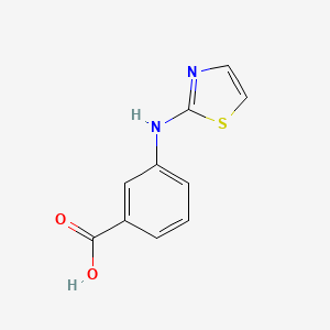 molecular formula C10H8N2O2S B1517841 3-[(1,3-Thiazol-2-yl)amino]benzoic acid CAS No. 1099057-19-8