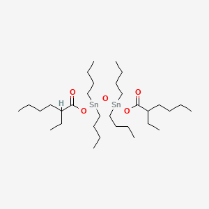 Distannoxane, 1,1,3,3-tetrabutyl-1,3-bis((2-ethyl-1-oxohexyl)oxy)-