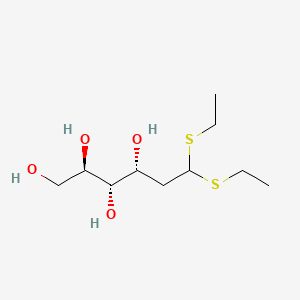 (2R,3S,4R)-6,6-bis(ethylsulfanyl)hexane-1,2,3,4-tetrol