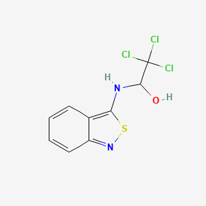 1-(2,1-Benzisothiazol-3-ylamino)-2,2,2-trichloroethanol