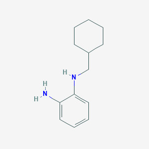 molecular formula C13H20N2 B1517853 1-N-(环己基甲基)苯-1,2-二胺 CAS No. 163618-44-8