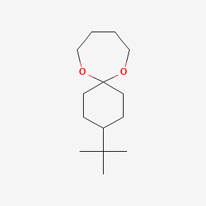 3-(1,1-Dimethylethyl)-7,12-dioxaspiro(5.6)dodecane