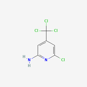 2-Pyridinamine, 6-chloro-4-(trichloromethyl)-