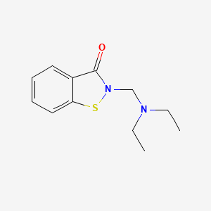 2-[(Diethylamino)methyl]-1,2-benzisothiazol-3(2H)-one