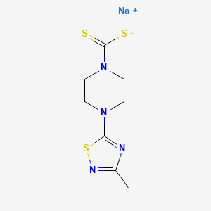 Sodium 4-(3-methyl-1,2,4-thiadiazol-5-yl)-1-piperazinecarbodithioate