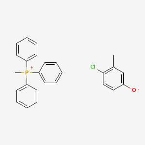 4-chloro-3-methylphenolate;methyl(triphenyl)phosphanium