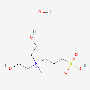 Bis(2-hydroxyethyl)methyl-3-sulphopropylammonium hydroxide