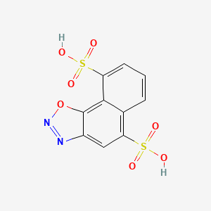 Naphth(2,1-d)-1,2,3-oxadiazole-5,9-disulphonic acid