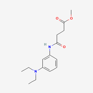 Methyl 4-((3-(diethylamino)phenyl)amino)-4-oxobutyrate