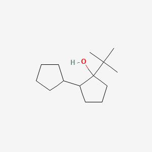 2-(1,1-Dimethylethyl)(1,1'-bicyclopentyl)-2-ol