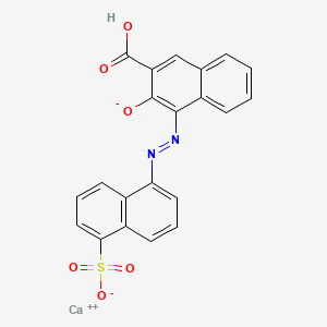 Calcium 3-hydroxy-4-((5-sulphonato-1-naphthyl)azo)-2-naphthoate