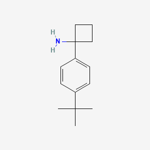 1-(4-Tert-butylphenyl)cyclobutan-1-amine