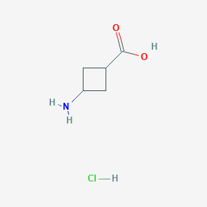 molecular formula C5H10ClNO2 B1517914 trans-3-Aminocyclobutanecarboxylic acid hydrochloride CAS No. 84182-59-2