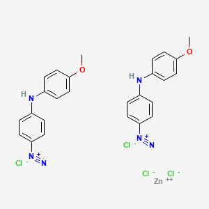 zinc;4-(4-methoxyanilino)benzenediazonium;tetrachloride