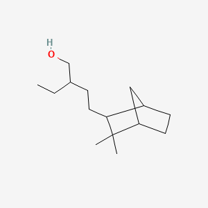 beta-Ethyl-3,3-dimethylbicyclo(2.2.1)heptane-2-butanol