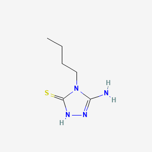 4-Butyl-5-imino-1,2,4-triazolidine-3-thione