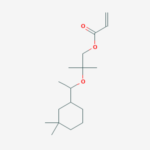 2-Propenoic acid, 2-(1-(3,3-dimethylcyclohexyl)ethoxy)-2-methylpropyl ester