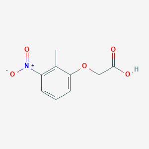 molecular formula C9H9NO5 B1517946 (2-甲基-3-硝基苯氧基)乙酸 CAS No. 328388-15-4
