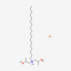 Bis(2-hydroxypropyl)methyloctadecylammonium bromide