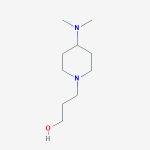 molecular formula C10H22N2O B1517953 3-[4-(Dimethylamino)piperidin-1-yl]propan-1-ol CAS No. 1152983-21-5