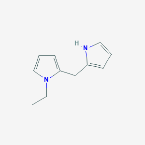 molecular formula C11H14N2 B15179642 1-Ethyl-2-(1-pyrrolylmethyl)pyrrole CAS No. 2271052-84-5