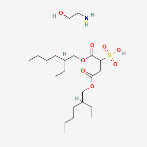 molecular formula C22H45NO8S B15179735 Einecs 300-743-3 CAS No. 93963-04-3