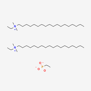 Ethyldimethyl(octadecyl)ammonium ethyl phosphonate