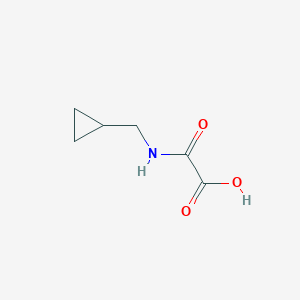 molecular formula C6H9NO3 B1517979 [(Cyclopropylmethyl)carbamoyl]formic acid CAS No. 1153559-63-7