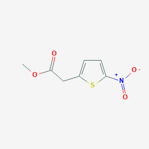 molecular formula C7H7NO4S B1517992 甲基2-(5-硝基噻吩-2-基)乙酸酯 CAS No. 1154278-32-6