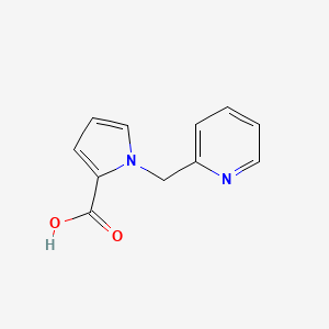 B1517999 1-(pyridin-2-ylmethyl)-1H-pyrrole-2-carboxylic acid CAS No. 896049-13-1