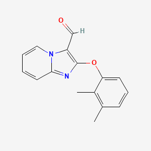 2-(2,3-Dimethylphenoxy)imidazo[1,2-a]pyridine-3-carbaldehyde