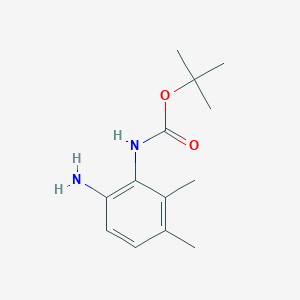 molecular formula C13H20N2O2 B1518050 (6-Amino-2,3-dimethyl-phenyl)-carbamic acid tert-butyl ester CAS No. 1156397-47-5