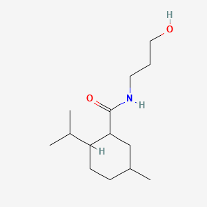 N-(3-Hydroxypropyl)-2-(isopropyl)-5-methylcyclohexanecarboxamide