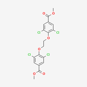 Dimethyl 4,4'-(1,2-ethanediylbis(oxy))bis(3,5-dichlorobenzoate)