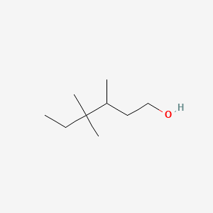 3,4,4-Trimethylhexan-1-ol