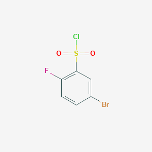 molecular formula C6H3BrClFO2S B1518063 5-Bromo-2-fluorobenzene-1-sulfonyl chloride CAS No. 339370-40-0
