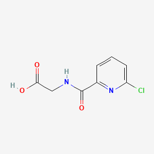 Glycine, N-((6-chloro-2-pyridinyl)carbonyl)-