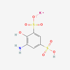 Potassium hydrogen-5-amino-4-hydroxybenzene-1,3-disulphonate