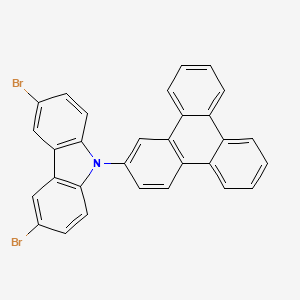 3,6-Dibromo-9-(triphenylen-2-yl)carbazole