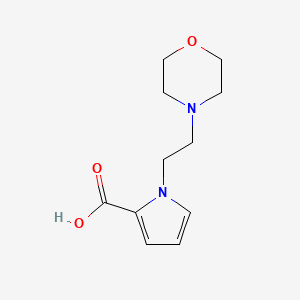1-[2-(morpholin-4-yl)ethyl]-1H-pyrrole-2-carboxylic acid