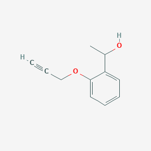1-[2-(Prop-2-yn-1-yloxy)phenyl]ethan-1-ol