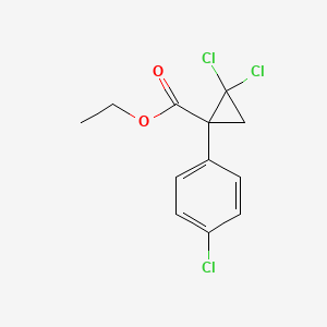 Ethyl 2,2-dichloro-1-(4-chlorophenyl)cyclopropane-1-carboxylate