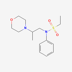 N-(2-Morpholinopropyl)ethanesulfonanilide