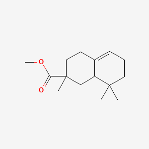 Methyl 1,2,3,4,6,7,8,8a-octahydro-2,8,8-trimethyl-2-naphthoate