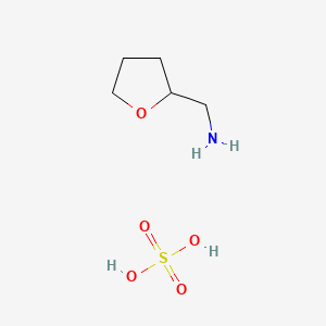 oxolan-2-ylmethanamine;sulfuric acid