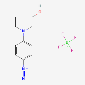 4-(Ethyl(2-hydroxyethyl)amino)benzenediazonium tetrafluoroborate