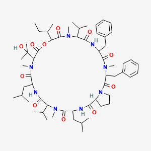 molecular formula C60H92N8O11 B15181467 Aureobasidin I CAS No. 127785-69-7